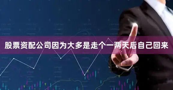 股票资配公司因为大多是走个一两天后自己回来